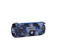 Seven Estuche Escolar para bolígrafos, Azul, Accesorios Mochila, Escuela Primaria y Secundaria, niño, Turquesa, Moderno