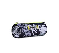 Seven Estuche Escolar para bolígrafos, Gris, Accesorios de Mochila, Escuela Primaria y Secundaria, niño