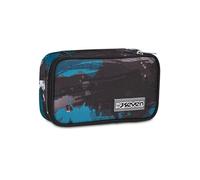 Seven Estuche Escolar Quick Case, Azul, Freethink Boy, portalápices Completo de bolígrafos, lápices, Colores, Accesorios Mochila, elementales, medianos, niño, Turquesa, Talla única, Moderno