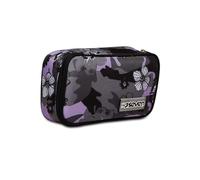 Seven Estuche Escolar Quick Case - Completo con lápices, rotuladores - Negro