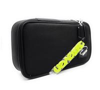 Seven - Estuche escolar Quick Case, negro, Tech Line, portalápices completo de bolígrafos, lápices, colores, accesorios mochila, elementales, medianos, niño, Negro , Talla única, Moderno