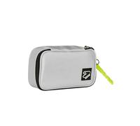 Seven Estuche Escolar Quick Case Tech. Gris, con bolígrafos, lápices, Colores, Accesorios Mochila, Gris, Talla única, Moderno