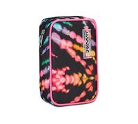 Seven Estuche escolar Speed Case, negro fucsia, Multi-Shade Girl, portalápices Mono Compartimento con Plance Desmontables y Bolígrafos, Lápices, Colores, Accesorios Mochila, Elementales, Medios, Niña,