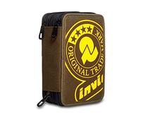 Seven Estuche - Estuche para bolígrafos, Caja para artículos de papelería, Estuche para bolígrafos, rotuladores y más, para niños y niñas adolescentes, 3 compartimentos, LOGO XXL