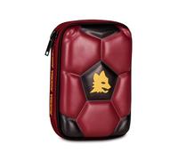 Seven Estuche Roma Quick Case, Completo con lápices, rotuladores, Colores, Accesorios, Mochila de Escuela Primaria, Mediana, Superior, Azul Profundo, niña y niño, Rojo