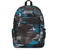 Seven Freethink - Mochila Escolar para niñas y niños, diseño de Macuto con Doble Compartimento y Compartimento para Botellas de Agua, Acolchado, para la Escuela, Deportes, Ocio, Multicolor, Azul