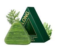 Seven Green Shampoo Bar, Nature Seven Green Soap Shampoo Bar, Natural Herbal Hair Care for Men & Women, Deep Cleansing & Nourishing Solid Soap (1pcs)