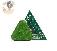 Seven Green Shampoo Bar, Nature Triangle Shampoo Bar Calming & Strengthens Hair for Women and Mens (1PCS)