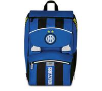 Seven Inter - Mochila de fútbol con doble compartimento extensible, azul, gran capacidad, respaldo preformado, para niño, primaria, turquesa, Talla única, Casual