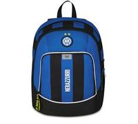 Seven Inter Mochila Fútbol Escuela Advanced, Azul, Doble Compartimento y Bolsillo para Cantimplora, 29 L, Escuela Primaria, Niño, turquesa, Talla única, Casual