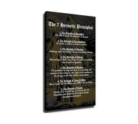 Seven Laws Hermetic Poster