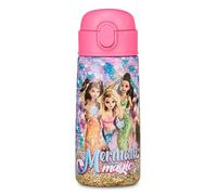 Seven Mermaid Magic - Botella térmica Infantil de Acero Inoxidable, Color Fucsia, Mantenimiento de Temperatura hasta 24 h, Botella para guardería, Escuela Primaria y Tiempo Libre, niña, Fucsia