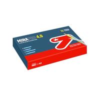 Seven Minapro 4.0 - Lápices escolares 4.0, caja de 72, contenido: 36 colores clásicos, 6 colores fluorescentes, 12 colores metalizados, 18 colores pastel