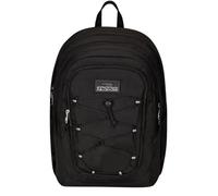 Seven Mochila doble compartimento Imovepack, color negro, con bolsillo para botella, escuela y viaje, medianos y superiores, niños y adolescentes, Negro, Talla única, Escolar