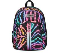 Seven Mochila escolar Adavanced Detach, negro fucsia, Multi-Shade Girl, doble compartimento con bolsillo desmontable uso mochila, bolsillo porta PC, bolsillo porta botella, mochila mediana y superior,