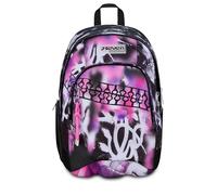 Seven Mochila escolar Dual Buzzy Note Girl, doble compartimento, gris, 32 L, multifunción, bolsillo equipado, bolsillo lateral para botella, compartimento para PC, escuela media y superior, niña, niña