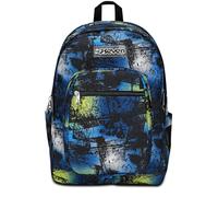 Seven Mochila Escolar Freethink, Azul Amarillo, Chico, Mochila Doble Compartimento con Soporte USB, Bolsillo para PC o Tableta y Bolsillo Porta Botella, Mochila Mediana y Superior, niño, Turquesa,