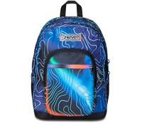 Seven Mochila Escolar Freethink, Azul, Mapset Boy, Mochila Doble Compartimento, Bolsillo para PC o Tableta y Bolsillo Porta Botella, Mochila Mediana y Superior, niño, Turquesa, Talla única, Mochila