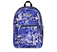 Seven - Mochila escolar Freethink, morado, doble compartimento con bolsillo para PC y bolsillo para botella, 34 L, para escuela secundaria y superior, mochila para niña, violeta, Talla única