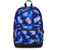 Seven Mochila Escolar Pro Extensible The Double, Violeta Fucsia, Mochila Mono Compartimento con Power Bank Incluido, USB Plug, Bolsillo Porta PC y Bolsillo Porta Botella, Mochila Mediana Superior,