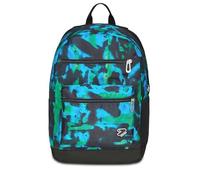 Seven - Mochila escolar reversible con auriculares inalámbricos, azul, reversible, 29 L, para escuela secundaria y superior, mochila para niño, turquesa, Talla única