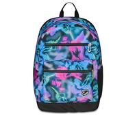 Seven - Mochila escolar reversible con auriculares inalámbricos, fucsia azul, reversible, 29 L, para escuela media y superior, mochila para niña, fucsia, Talla única