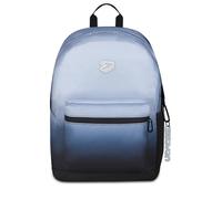 Seven Mochila escolar Round Shade Tech, color azul claro, 29 L, compartimento único, batería externa integrada, USB, extensible, bolsillo frontal, compartimento interno para laptop, escuela media y