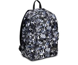Seven Mochila ISCHOOLPACK EQUIPADO DE USB PLUG Y POWERBANK, Blanco y Negro - Mochila de Negocio, Trabajo, Diario, Escolares, hombres, mujeres y adolescentes con Puerto USB y batería externa integrada