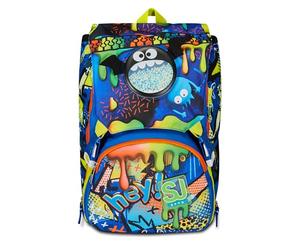 Seven Mochila juvenil Zaino Estensibile Juventus (1 unidad), azul, talla única, Mochila extensible