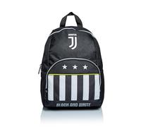 Seven Mochila SMALL JUVENTUS BEST MATCH, Blanco y Negro - Mochila Escolares, Guardería, para niñas, niños, para hombres, mujeres y adolescentes - Bolsillo Interior - Mochila Escolar