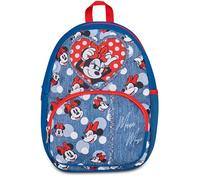 Seven Mochila Small Minnie, Denim, Mochila Mono Compartimento con Bolsillo para Botella y Bolsillo Frontal, Capacidad 14 Litros para Niña Guardería