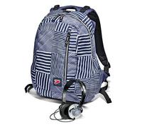 Seven Mochila The Double Urban Boy - 2 Mochilas en 1! - 24 litros - Auriculares Combinados con el Tejido de la Mochila - Nuevo! Nuevo!