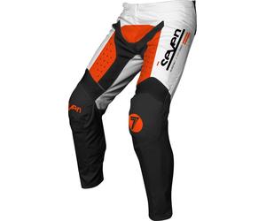 SEVEN MX SEVEN Vox Aperture - Pantalones Jóvenes - Blanco/Naranja, blanco