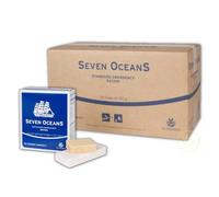 Seven Oceans Emergency Food 24 x 500 g Balsa Salvavidas Emergencia | La ración nacida para el mar: 24 x 500 g, 60.000 kcal, al vacío e impermeable, sin cocinar.