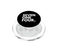 Seven One Four Código de área 714 Anaheim CA California EE.UU PopSockets PopGrip para MagSafe