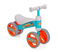 Seven Polska Bicicleta infantil con 4 ruedas para niños a partir de 1 año, diseño de Spiderman Paw Patrol y Stitch, bicicleta de equilibrio para niños y niñas máx. 20 kg (verde)