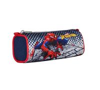 SEVEN Portalápices escolar - Disney - Spiderman WEBBED WONDER, azul y rojo - Estuche escolar para niño - Apertura con cremallera - Marvel Merchandising - Baúl escolar - Accesorios mochila escolar,
