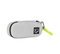 Seven Portalápices Escolar Round Plus Tech. Gris, con Bolsillo y elásticos, Accesorios Mochila, Gris, Talla única, Moderno