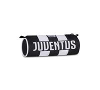 Seven Portalápices Juventus, Negro, Apertura con Cremallera, Accesorios Mochila, Escuela Primaria, Media y Superior, para niños, Adolescentes y Adultos, Producto Oficial