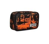 Seven Quick Case School Case -FREETHINK - Boy - Complete with Pencils, Markers - Orange, Naranja, Talla única, Informal