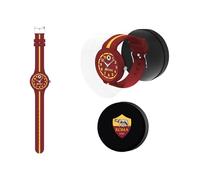 Seven Reloj de Pulsera AS Roma, Amarillo y Rojo 90G302538-000