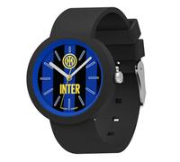 Seven Reloj Inter de Pulsera, Negro y Azul, analógico de Cuarzo, para niños y Adolescentes, Reloj Deportivo y fútbol
