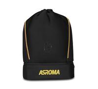 Seven Roma - Mochila de gimnasio para niños y adolescentes, negra, con fondo rígido para zapatos, correas ajustables, deporte y tiempo libre, Negro, Talla única, Moderno