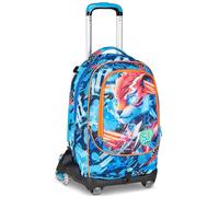 SEVEN Seven SJ GANG STYLE JAM GANG Carro Carroza Mochila Escuela 8 Ruedas 34L