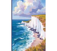 Seven Sisters England Travel and Hiking Journal: A lined 6x9 notebook to write about your walking adventures in the United Kingdom; UK