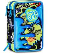SEVEN SJ GANG STYLE JAM GANG Estuche Escolar 3 Cremalleras Soft Pouch Boy