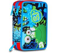 Seven SJ GANG STYLE JAM GANG Estuche Escolar Fantasía Niño 3 Zip