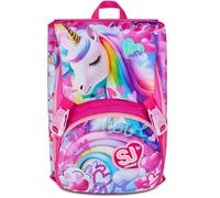 Seven SJ GANG STYLE JAM GANG Mochila Escolar Extensible Grande, Fucsia