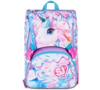 Seven SJ GANG Style Jam Gang Zaino Escolar Estensible Big LED Unicorn Girl, Rosa