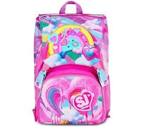 Seven SJ GANG STYLE Joyful Pins Zaino Escolar Estensible Girl, Rosa, 24
